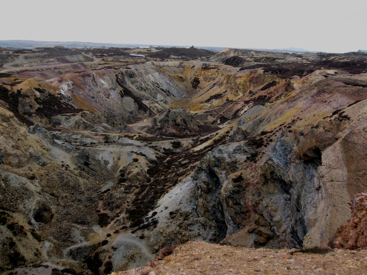 Open Cast Copper Mine