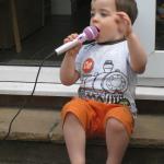 Belting out the big Finale