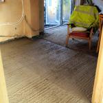 New kitchen floor meets diner floor