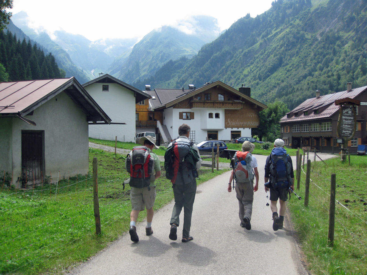 Setting off from Oberstdorf - Germany