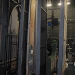 Other side of stage showing scenery and props for Sound of Music