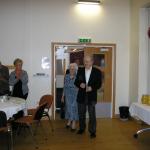 Mum and dad making their grand entrance