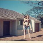 me & Robert 1st house 1966