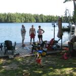 Family, kids, dogs, toys, beers.