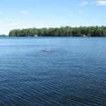 Leah Swimming